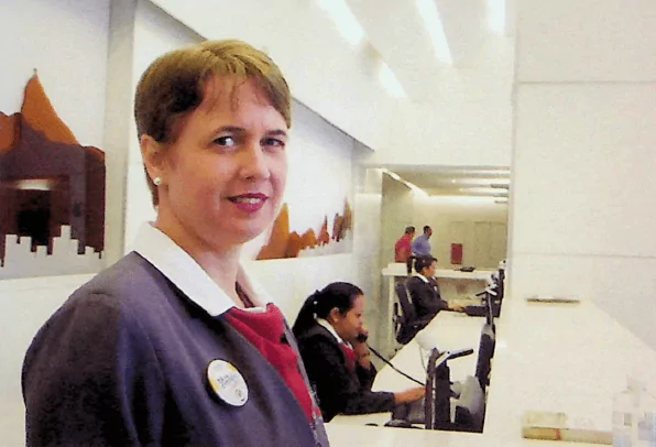 Elisabeth do Rosário Foto de Elisabeth do Rosário, supervisora de recepção do RB1