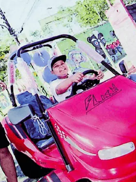 Mini Buggy Criança em mini buggy