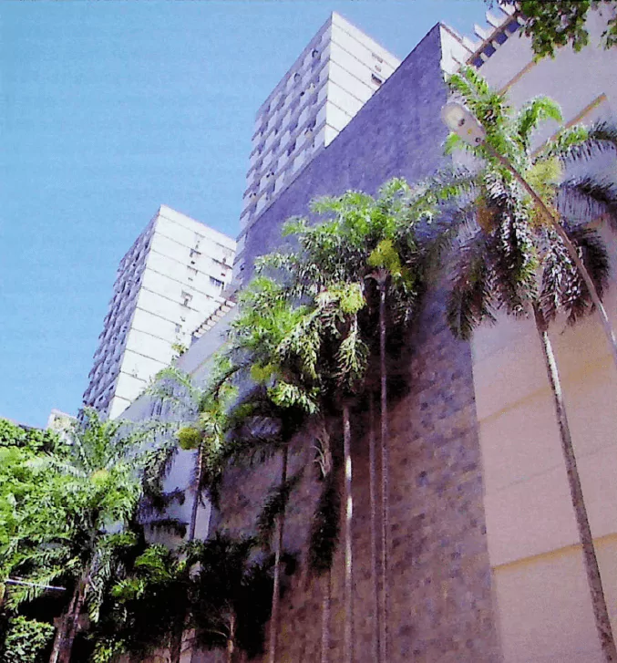Foto da fachada do Condomínio Mirante de Copacabana