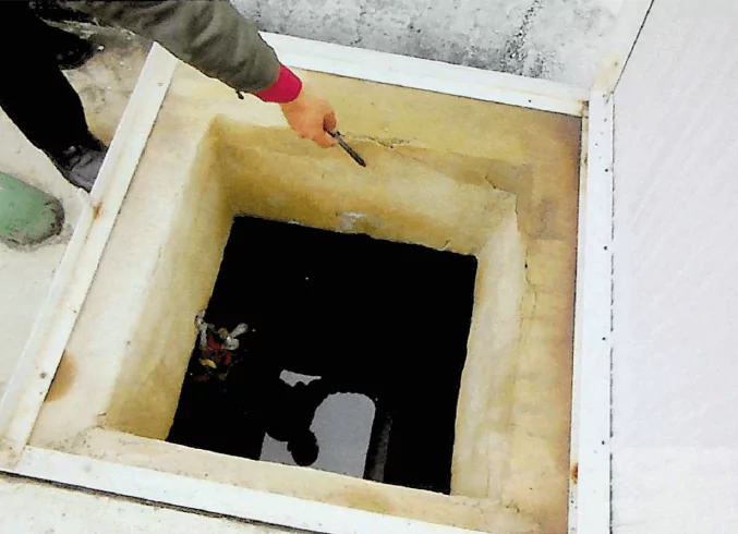 Manutenção de Caixas d'Água Foto de caixa d'agua do condomínio