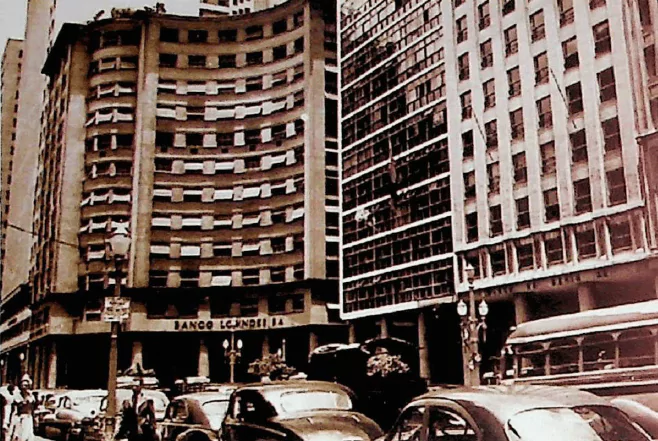 Foto do Edifício Lowndes na década de 40
