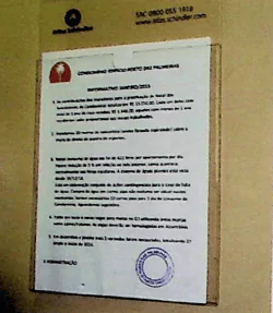 Informativos em Elevadores