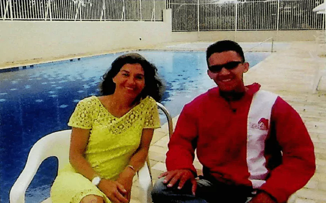 Foto de síndica e guaardião de piscina