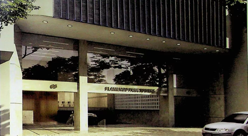 Foto da fachada do Flamengo Park Towers