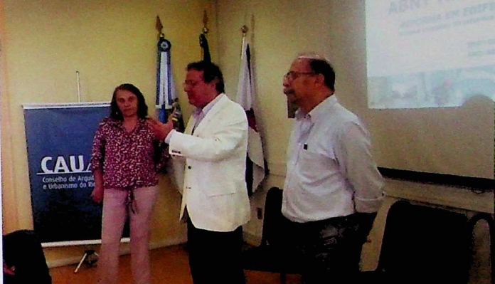 Foto do Lançamento da Nova Norma da ABNT