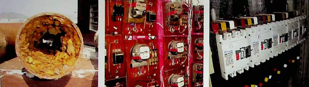 Parte hidráulica, elétrica e telefonia