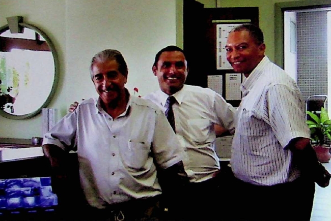 Foto de Síndico Tarange e funcionários