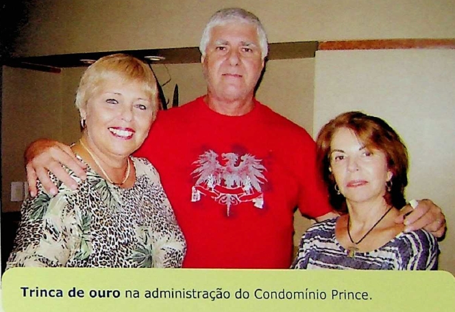 Foto da equipe administrativa do Condomínio Prince
