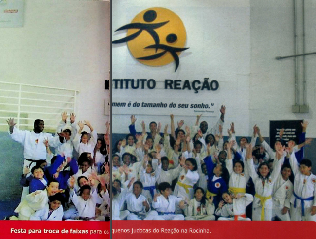 Foto de participantes do Instituto Reação