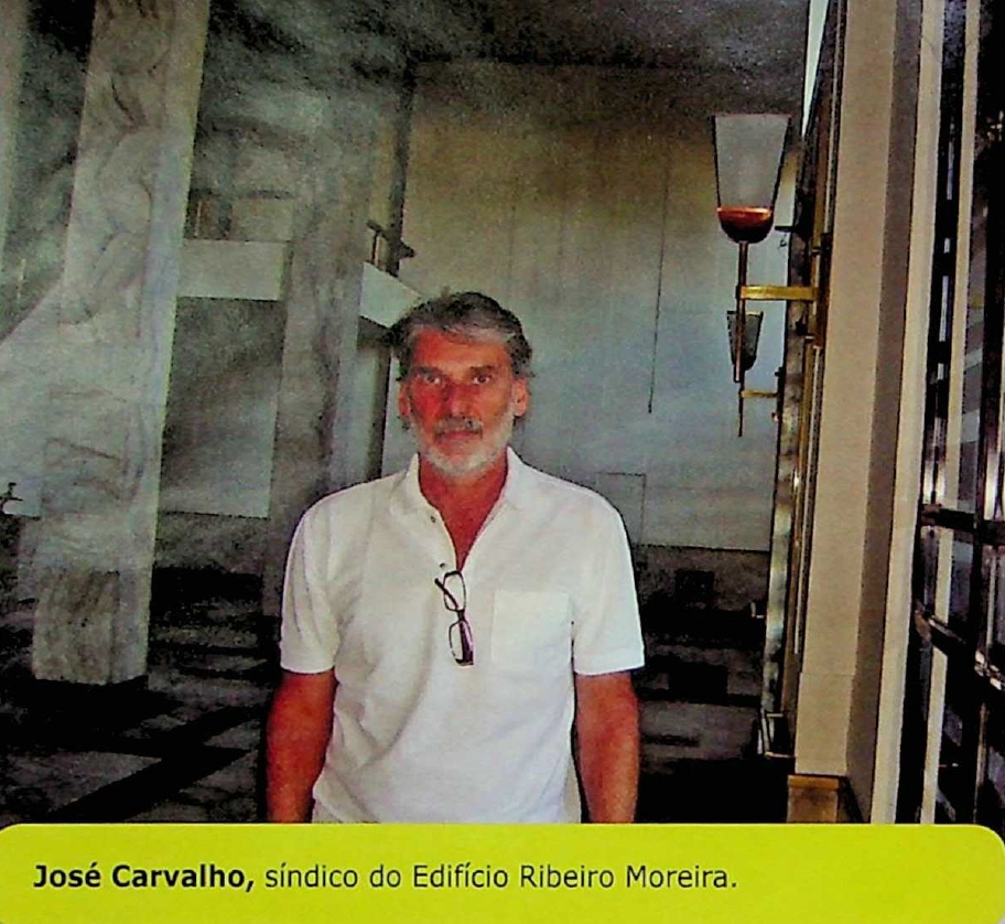 Foto do síndico José Carvalho